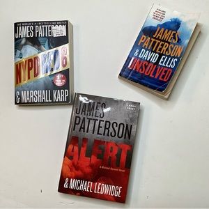 James Patterson lot of three books